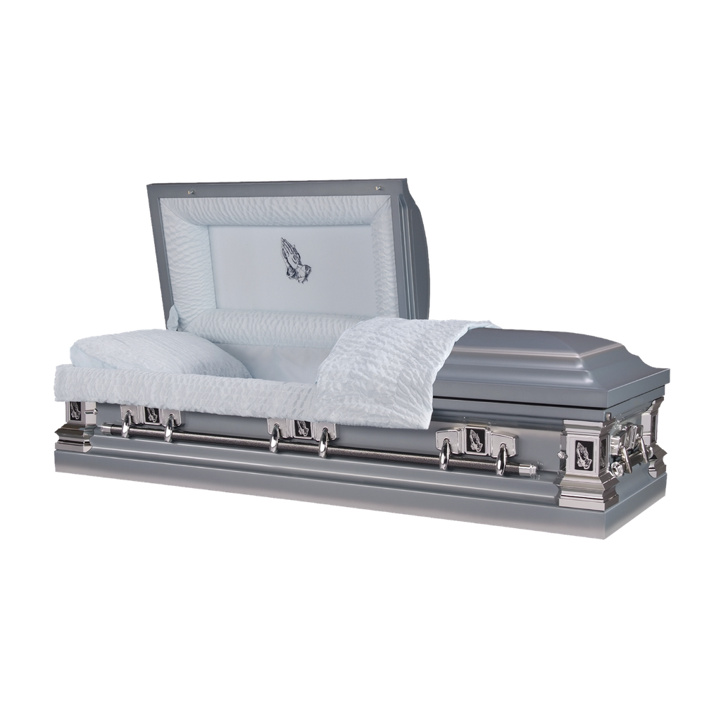 18ga Heritage Praying Hands Powder Blue