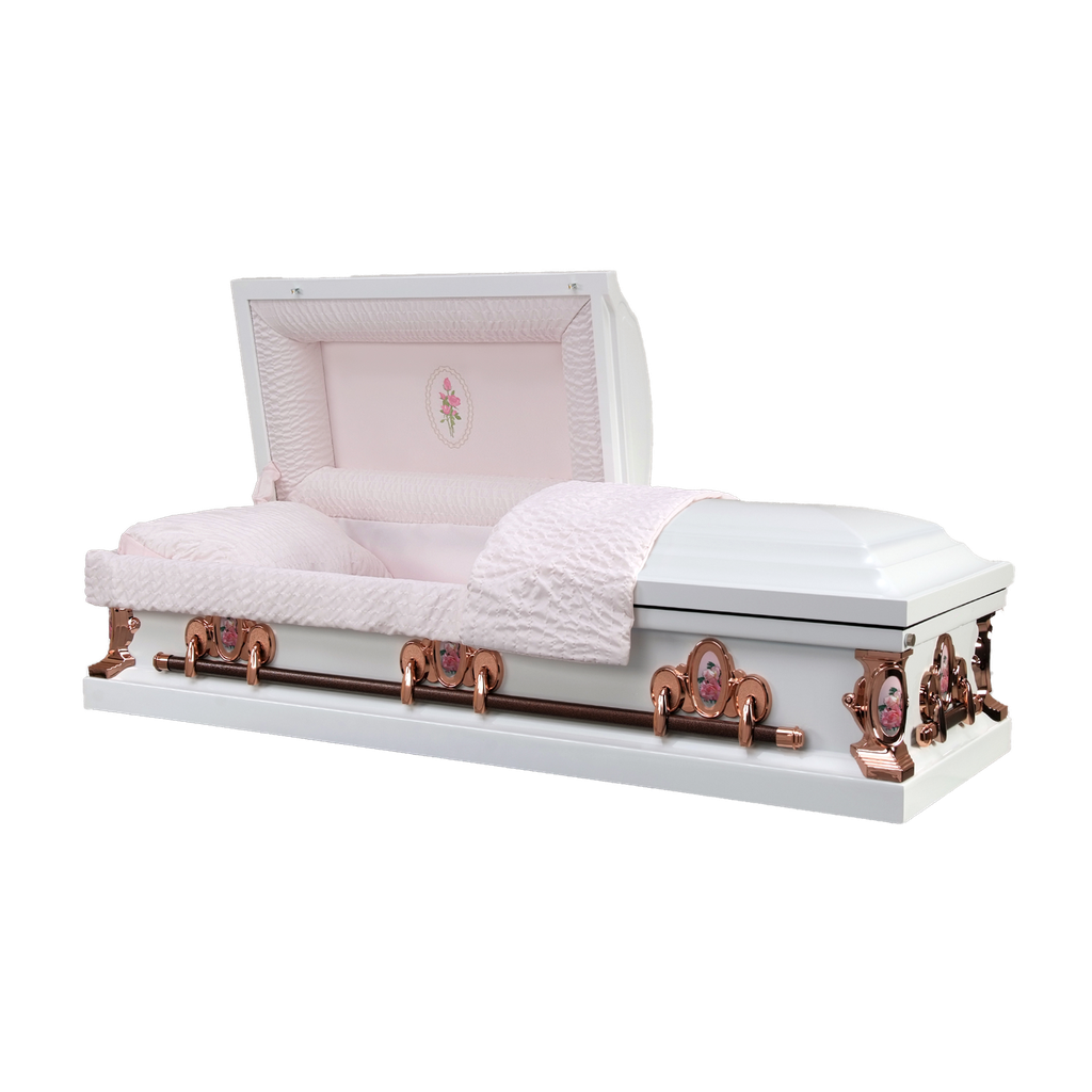 18ga Pearl Rose White