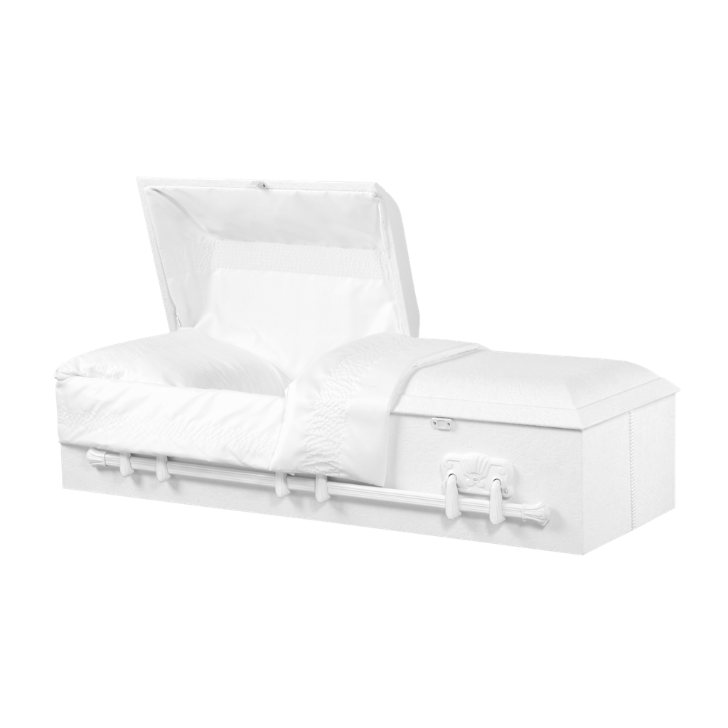 5'6" White Plush
