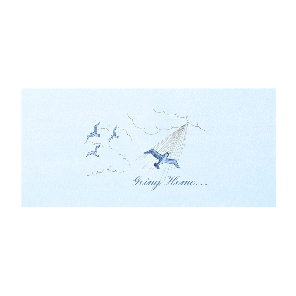 Going Home - Panel - Blue