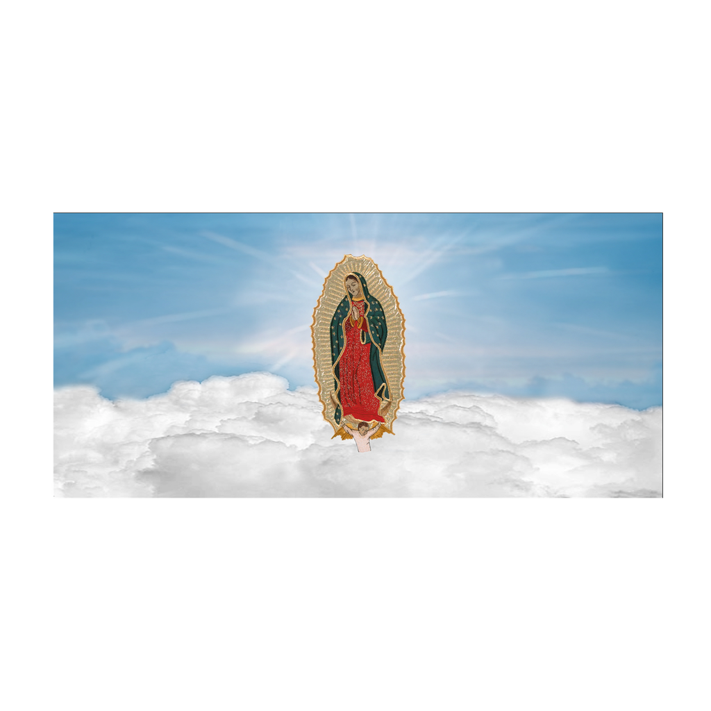 Lady of Guadalupe - Panel - Blue Clouds