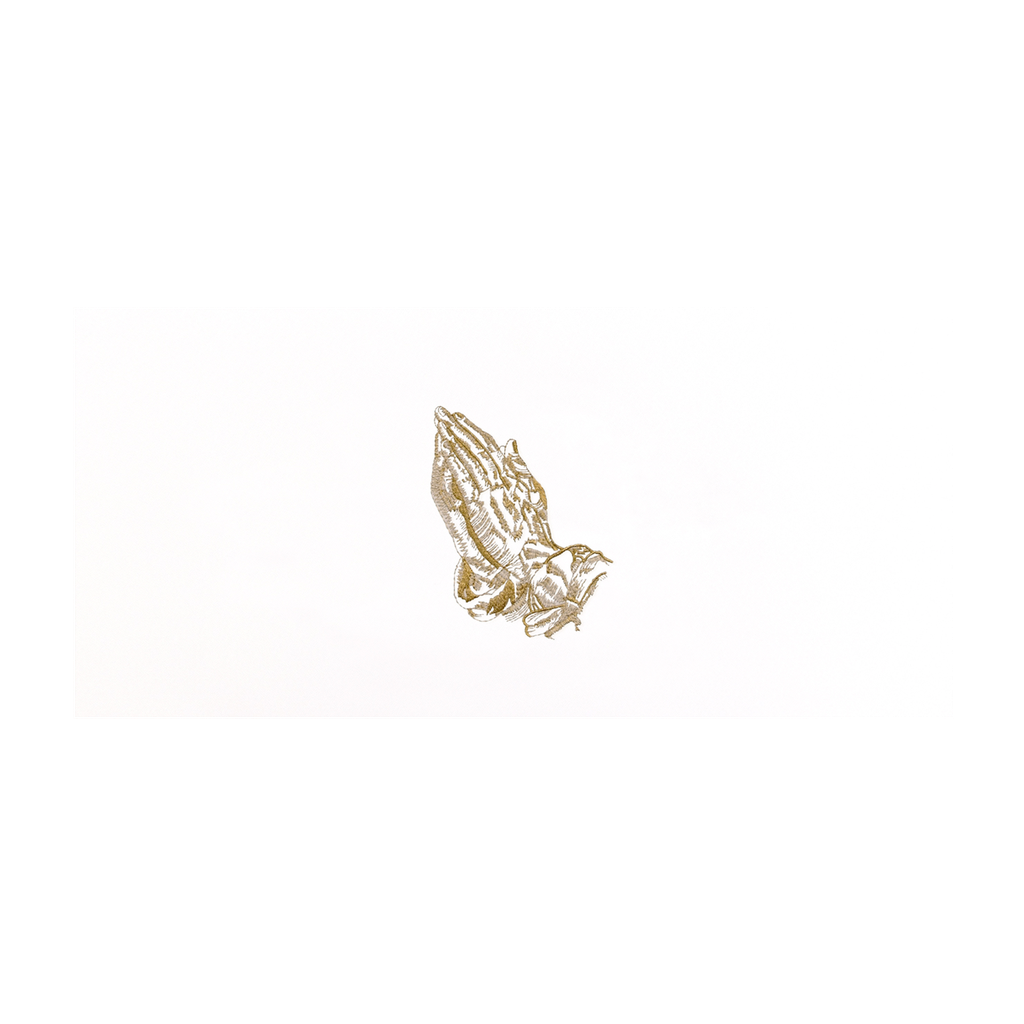 Praying Hands - Panel - White Gold
